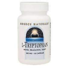 L-Tryptophan 500mg 30 Capsules