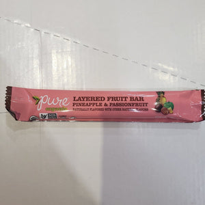 Layered Fruit Bar - Pineapple & PassionFruit - Snack - 1 Bar .62oz