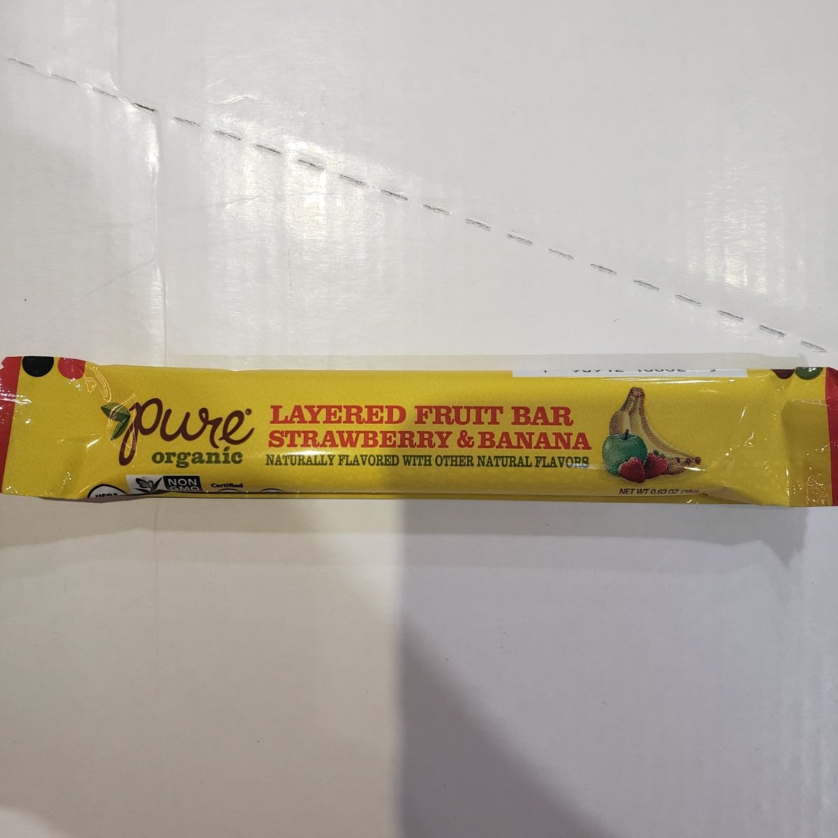 Layered Fruit Bars - Strawberry Banana - Snack - 1 Bar .63oz