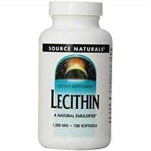Lecithin 1,200mg 100 Softgels - Emulsificante