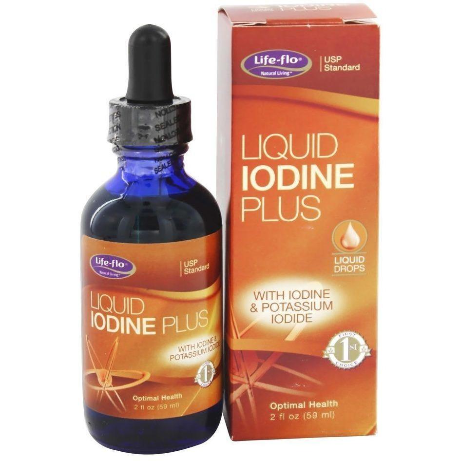 Life Flo Liquid Iodine Plus Potassium Iodide, 2 oz  