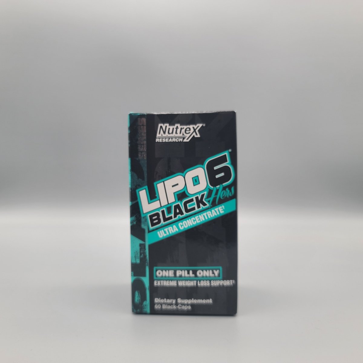 Lipo 6 - Black Hers - Ultra Concentrate - Extreme Weight Loss Support - 60 Black Capsules