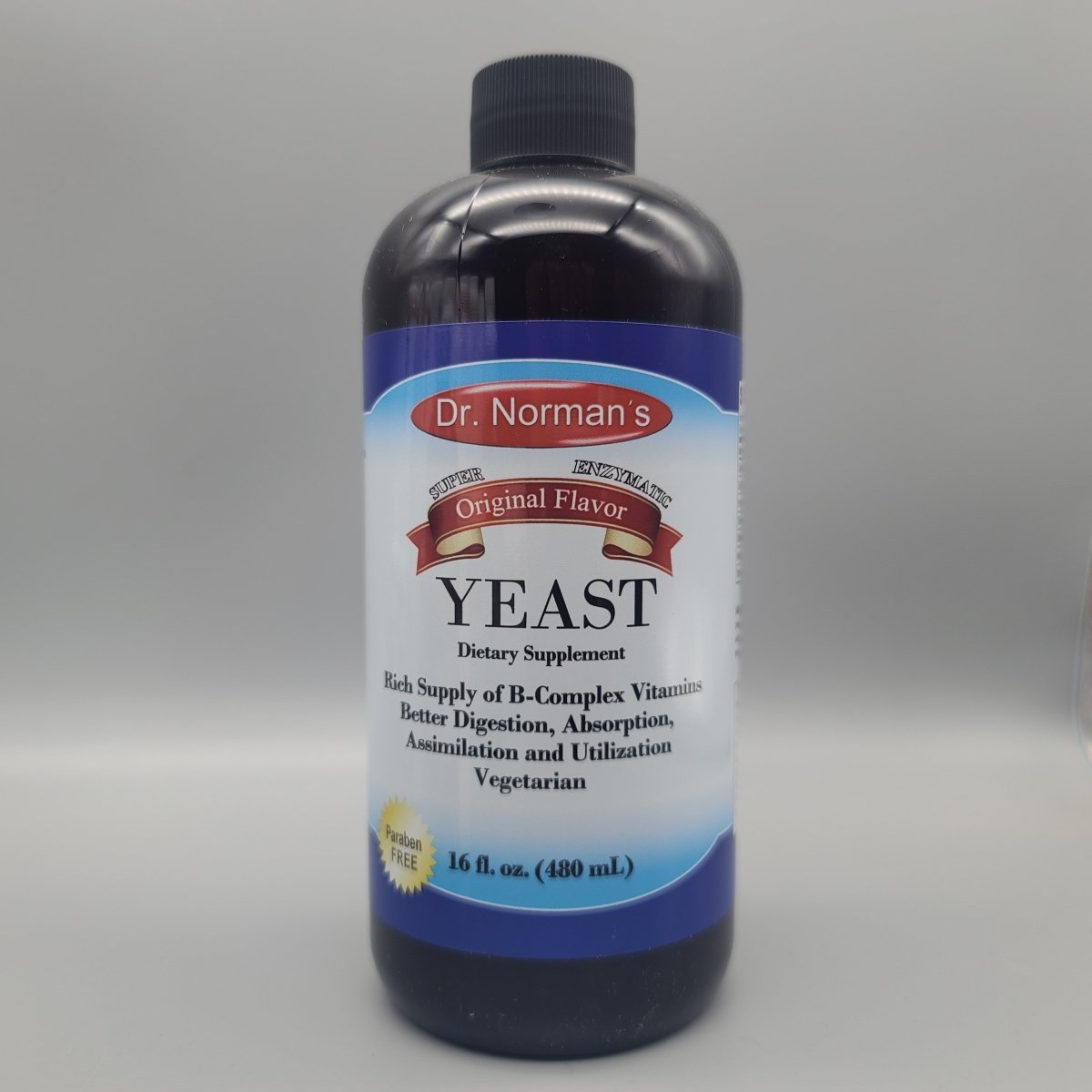 LIQUID YEAST - B-Complex - LIGHTLY SWEETENED - 16oz