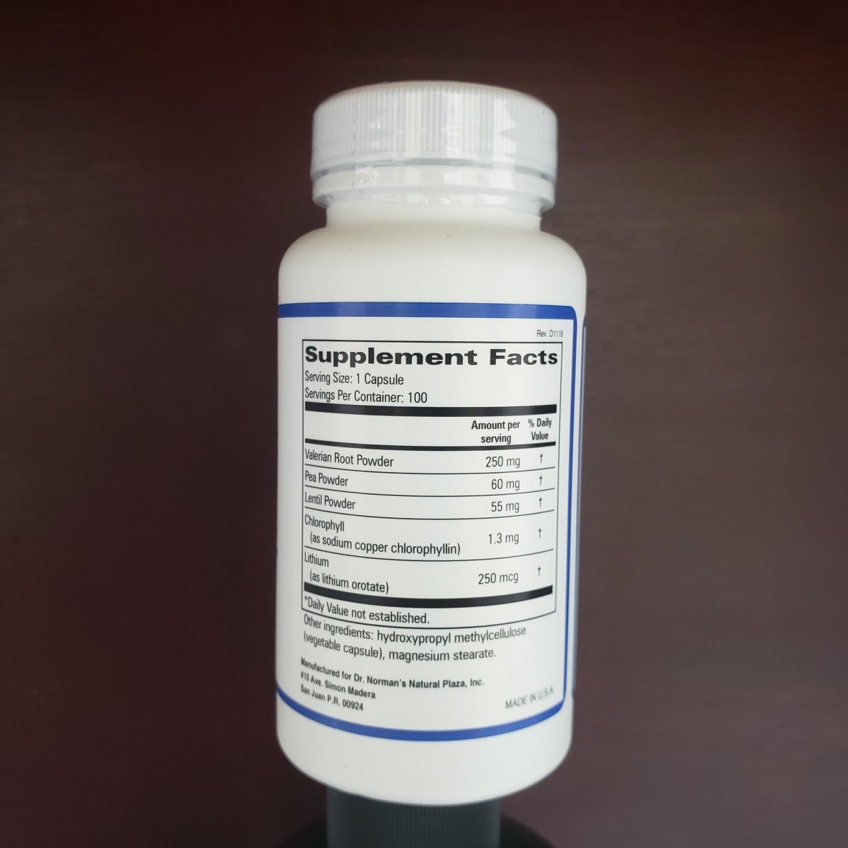 Lithio-Plex - 100 Capsules