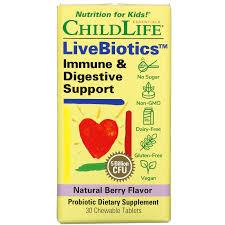 LiveBiotics Immune + Digestive Support 30 Tablets