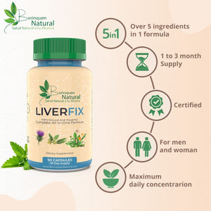LiverFix - Pastillas para limpiar el hígado