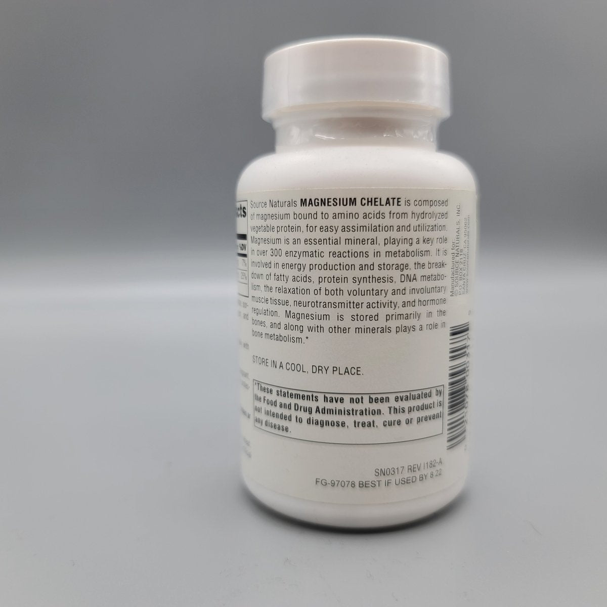Magnesium Chelate 100mg 100 Tablets