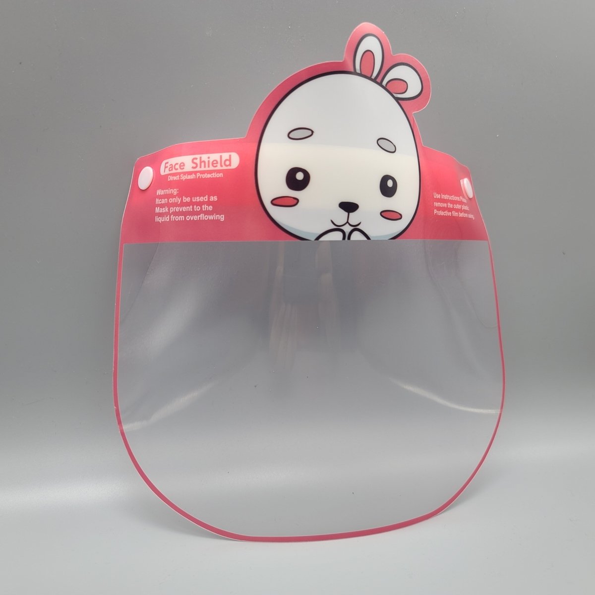 Mascaras Plasticas - Cubre Cara Plastico - Face Shield - Adultos y Niños