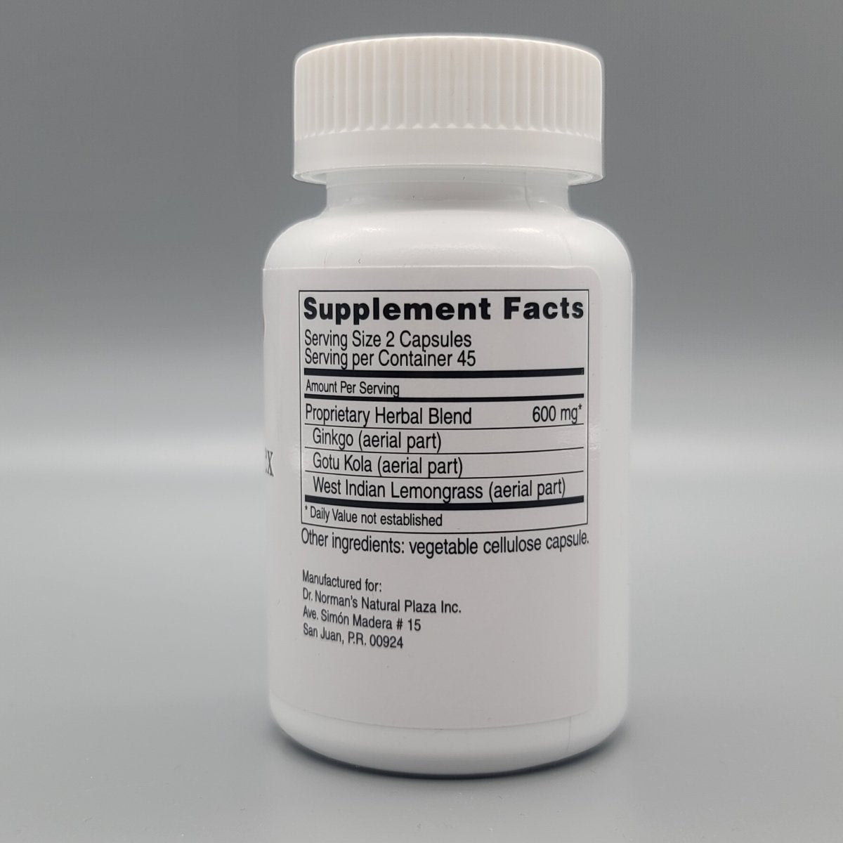 MemoryPlex - 90 Capsulas