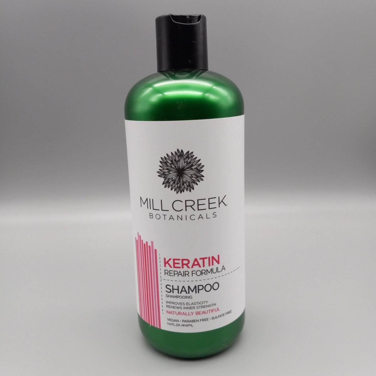 Mill Creek Botanicals-Keratin Repair Formula- Shampoo-Vegan/Paraben/Sulfate Free 14oz