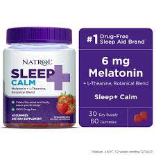 NATROL SLEEP + CALM GUMMIES - 60 UNIDADES