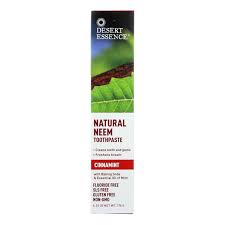 Natural Neem Toothpaste Cinnamint 6.25 ONZAS