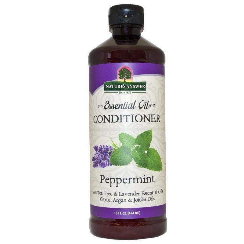 Nature's Answer Essential Oil Conditioner Peppermint 16 oz Liquid