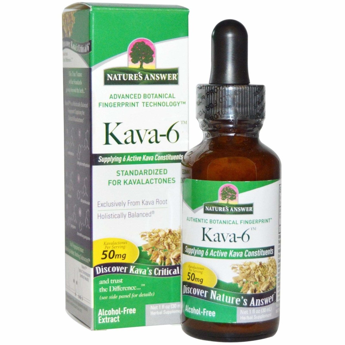 Nature's Answer Kava 6™ -- 50 mg - 1 fl oz