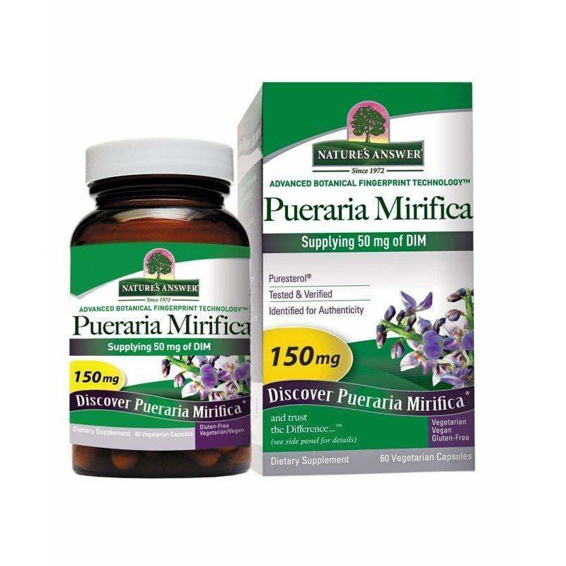 Nature&#39;s Answer Pueraria Mirifica Estro Balance, 60 vegetarian capsules