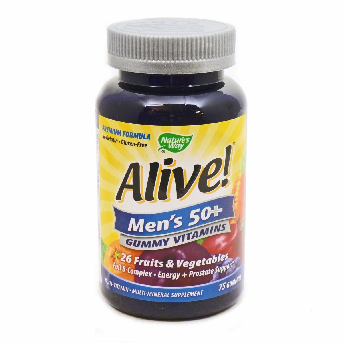 Nature's Way Alive! Men's 50+ Gummy Multivitamin