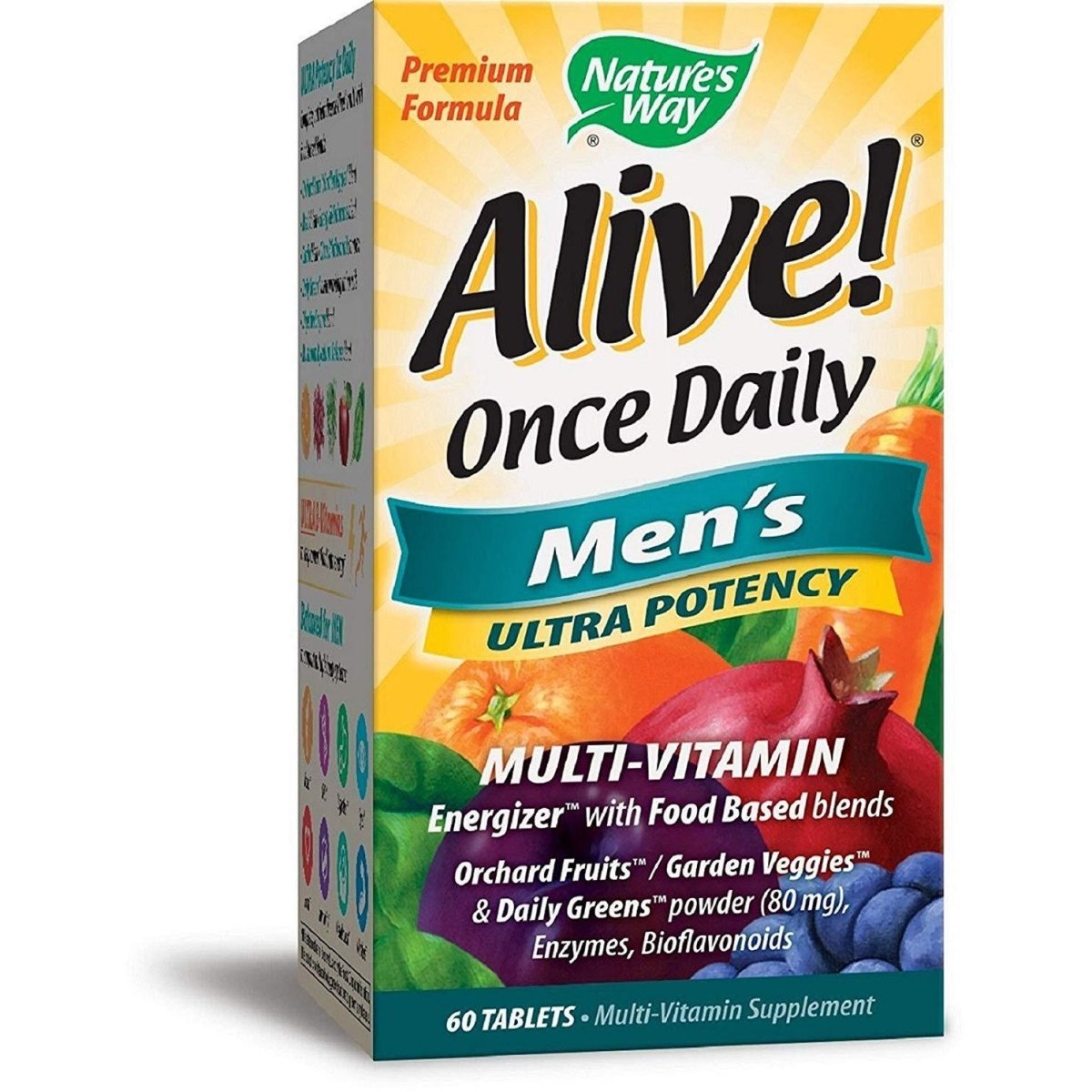Nature's Way Alive! Once Daily Men's Ultra Potency Multivitamin, Tablets