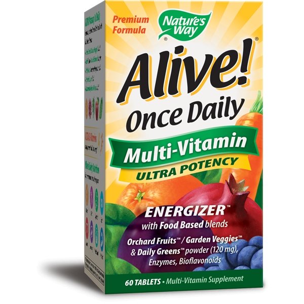 Nature's Way Alive! Once Daily Multivitamin, Tablets  