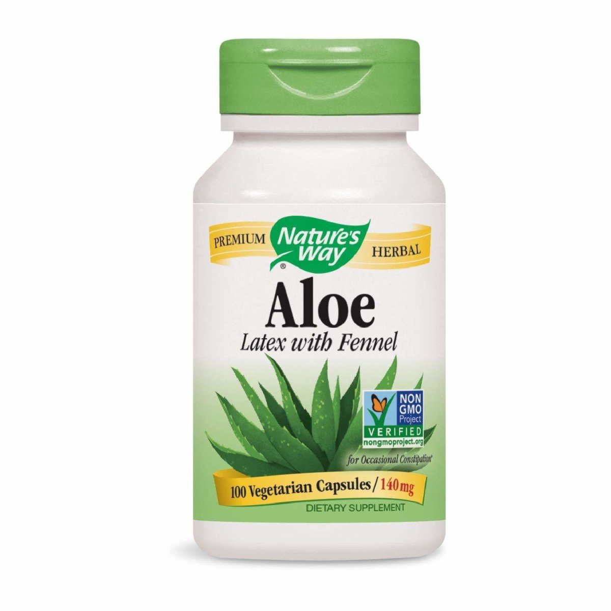 Natures Way - Aloe Latex with Fennel - 100 Capsules