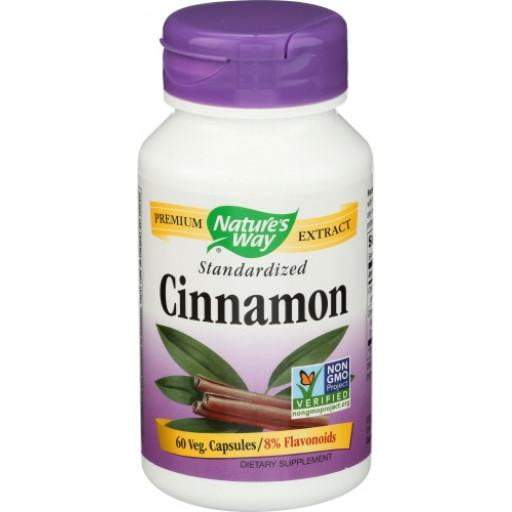 Nature&#39;s Way Cinnamon Dietary Supplement Vcaps