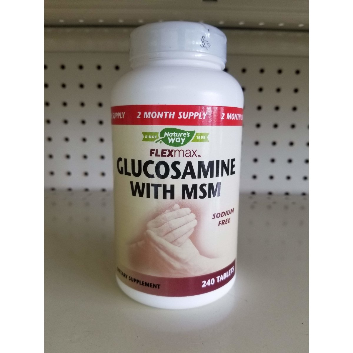 Nature's Way FlexMax™ Glucosamine with MSM -- 240 Tablets