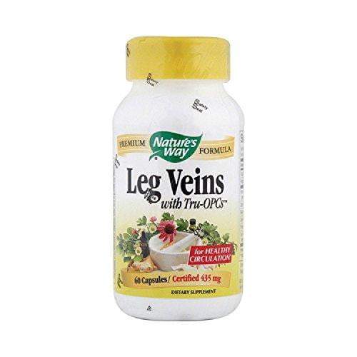 Nature&#39;s Way Leg Veins Dietary Supplement Capsules