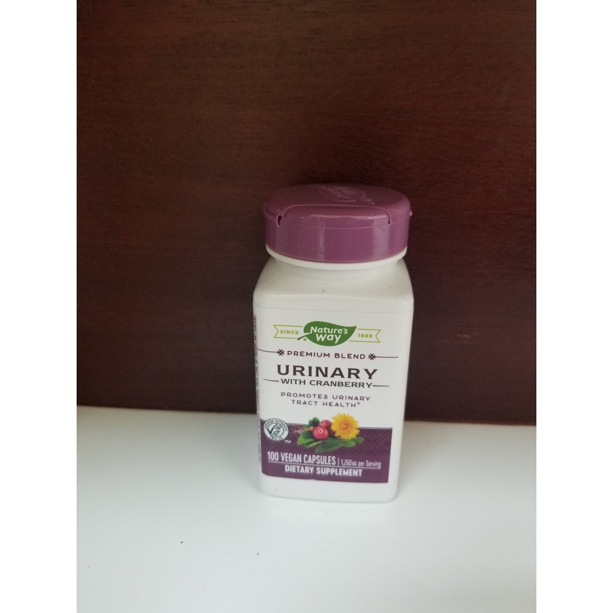Nature&#39;s Way Urinary with Cranberry, 420mg, 100 Caps  