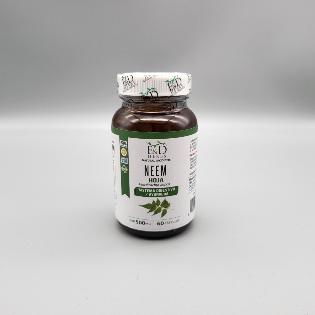 Neem - 500mg - 60 Capsulas