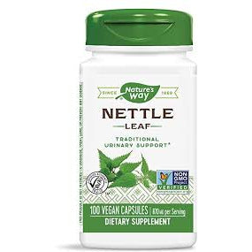 Nettle Leaf - 870mg - 100 Vegetarian Capsules - Nature&#39;s Way.