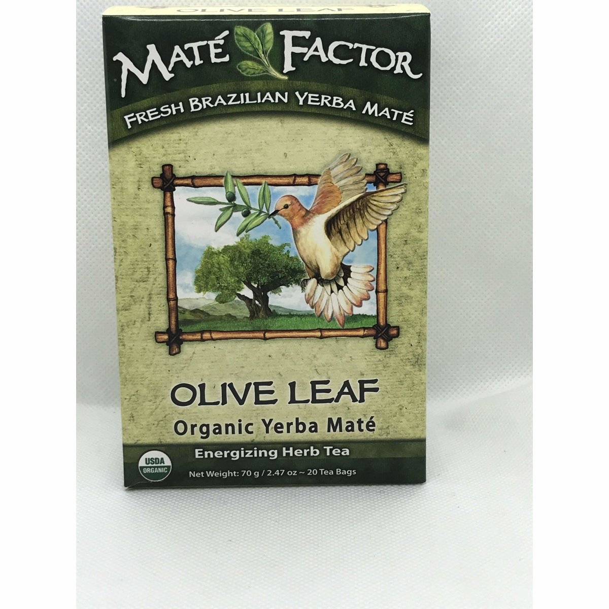 Olive Leaf - Organic Yerba Mate 20 Teabags