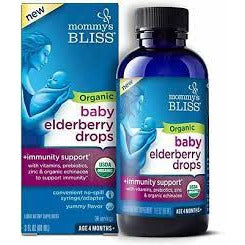 Organic Baby Elderberry Drops + Immunity Boost 3 OZ