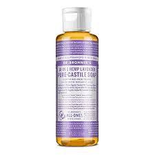 Organic Castile Liquid Soap Lavender 4oz