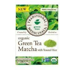 Organic Green Tea Matcha with Toasted Rice 16 BAG