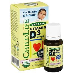 Organic Vitamin D3 for Babies &amp; Infants 10 ML