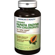 Papaya Enzyme w/ Chlorophyll Chewable 600 Caps