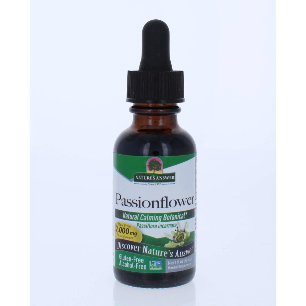 Passionflower - Alcohol Free - 1oz - Nature&#39;s Answers
