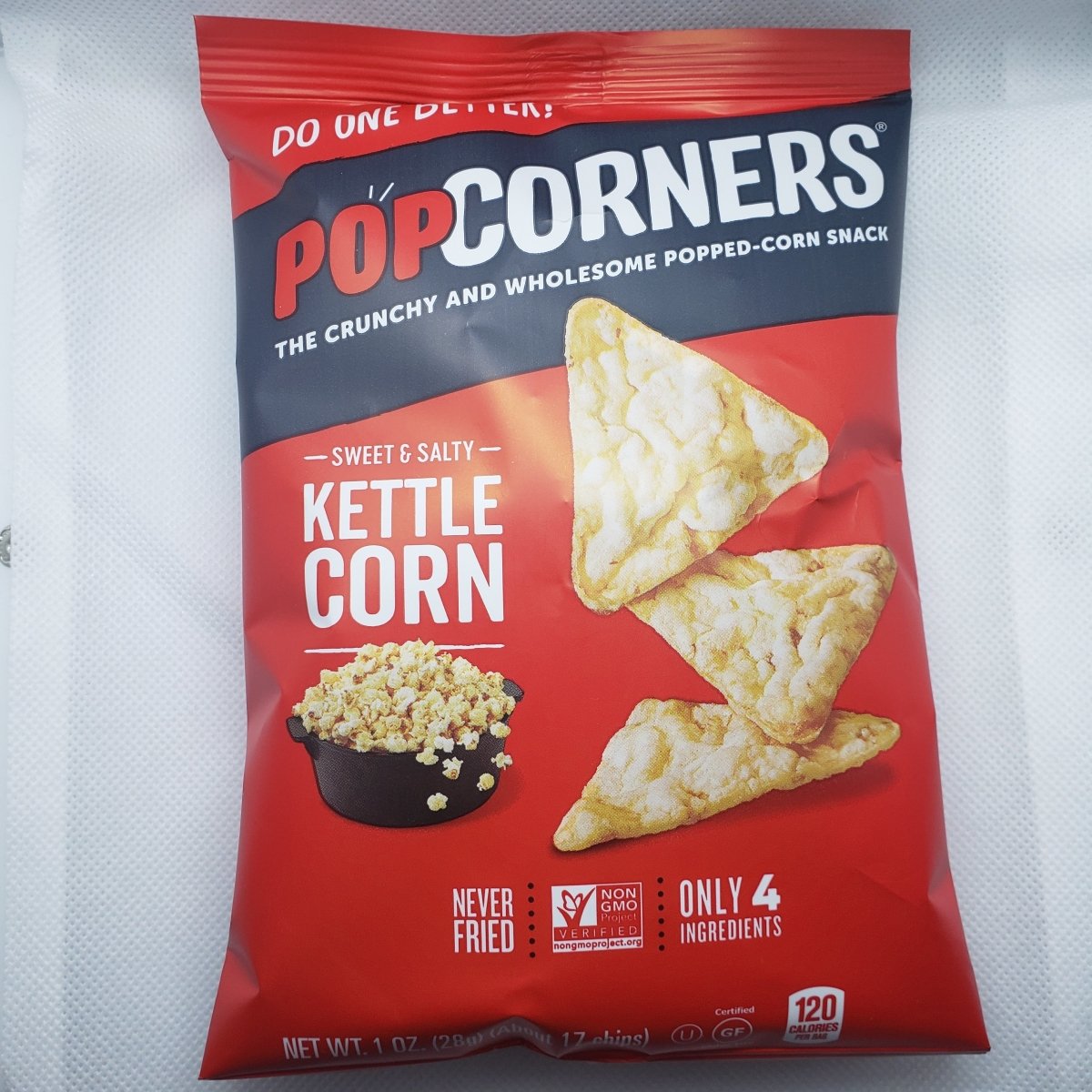 Pop Corners - Sweet and Salty - Kettle Corn - Popped-Corn Snack - 1oz