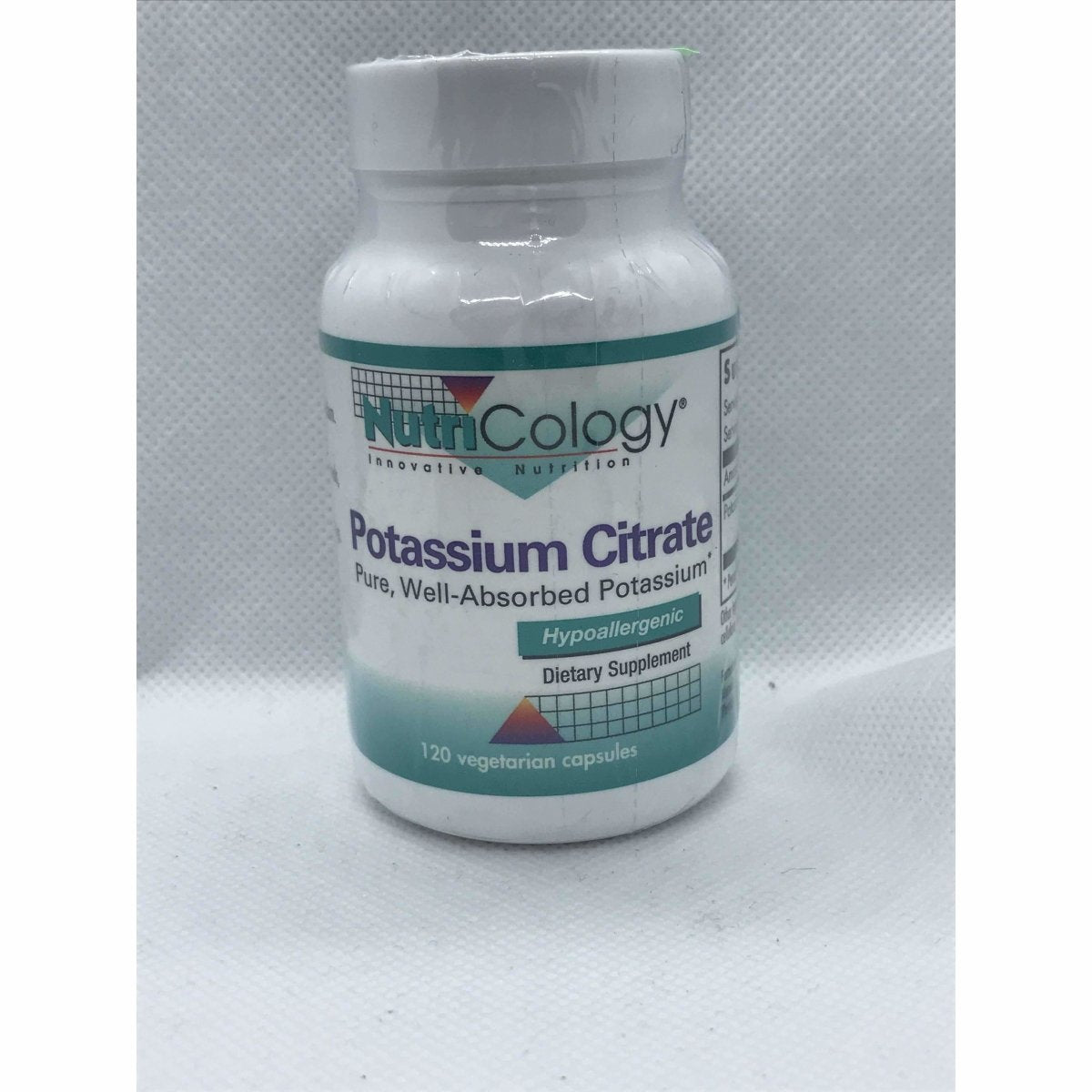 Potassium Citrate 120 Vegetarian Capsules
