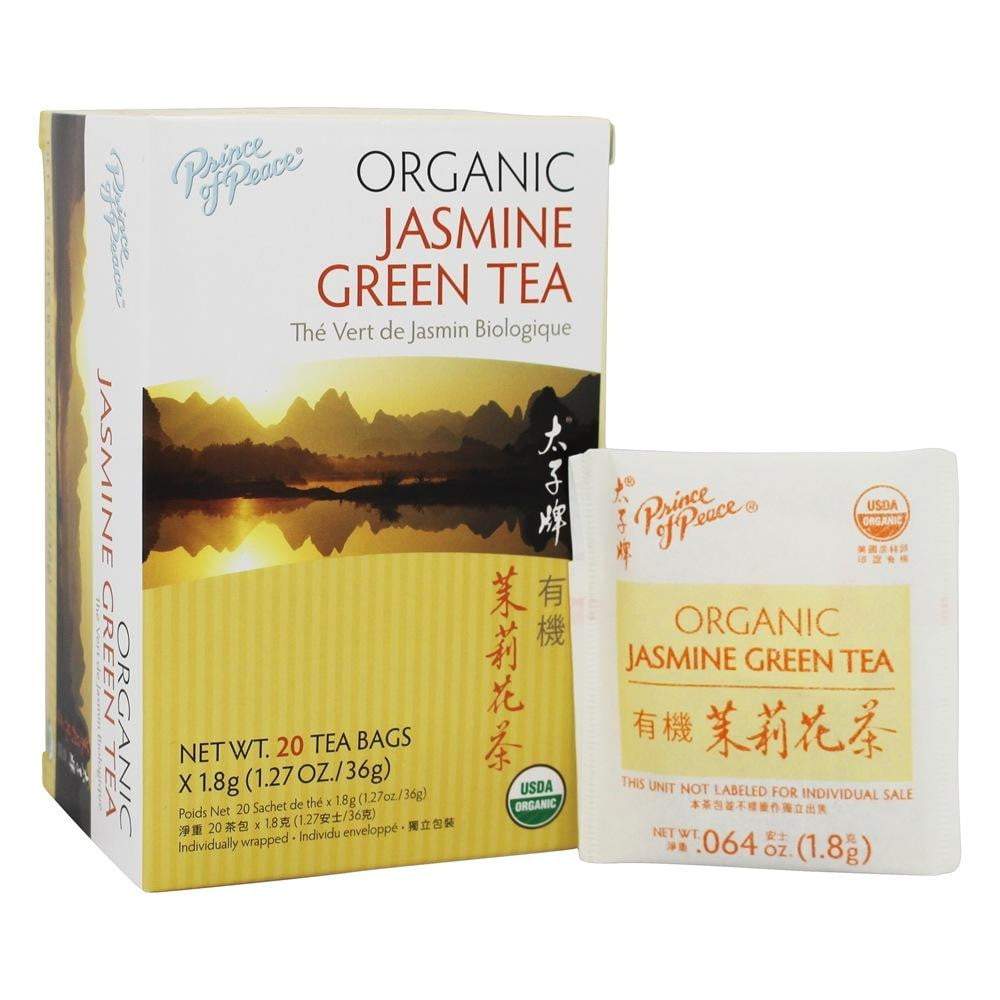 Prince Of Peace Organic Jasmine And Green Tea Sachets, 20 Ea