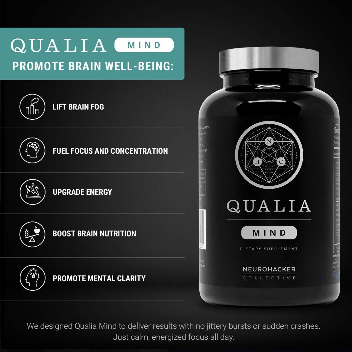 Qualia Mind 35 Vegetarian Capsules