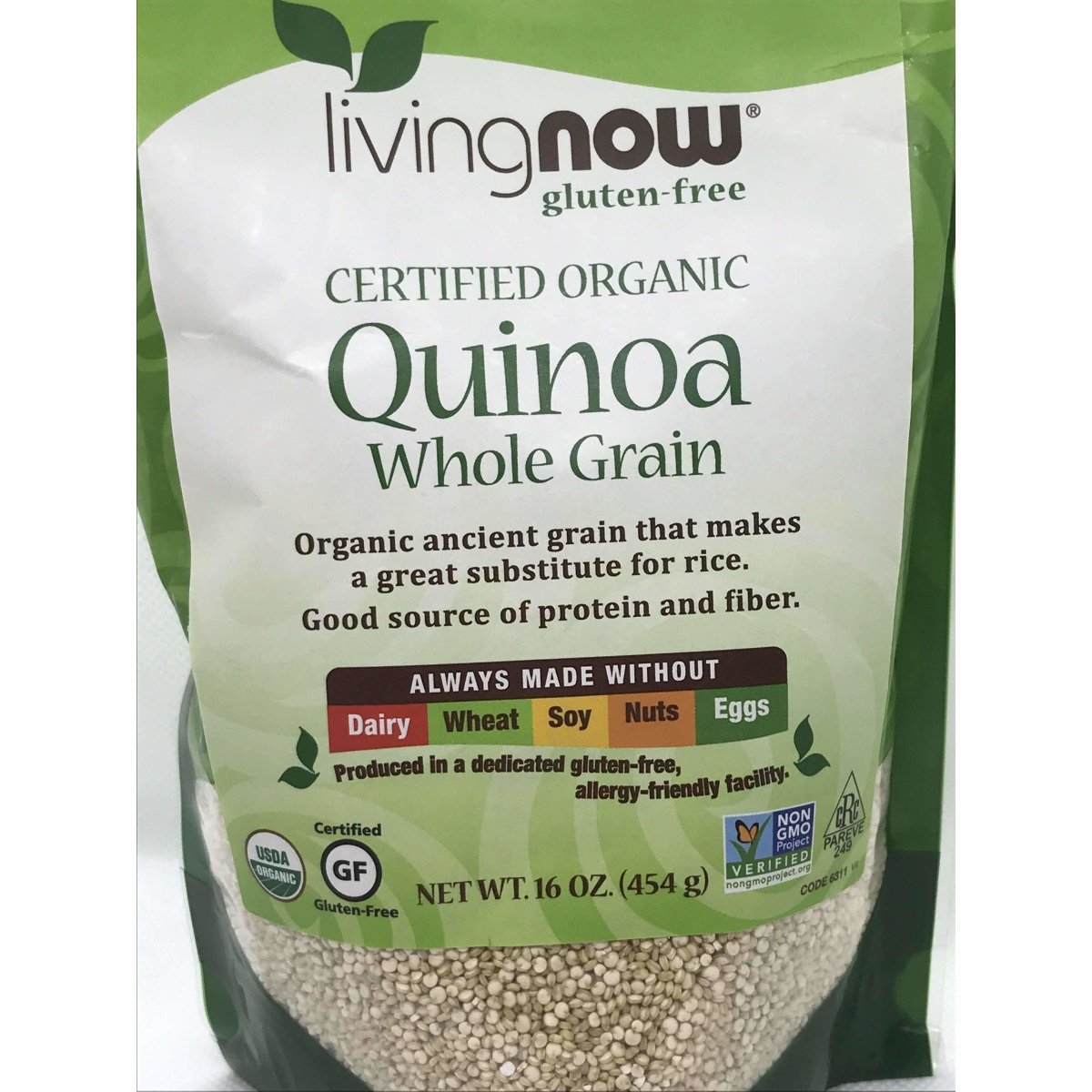 Quinoa Whole Grain 16 Oz