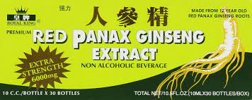 Red Panax Ginseng Extractum 30 Botellas