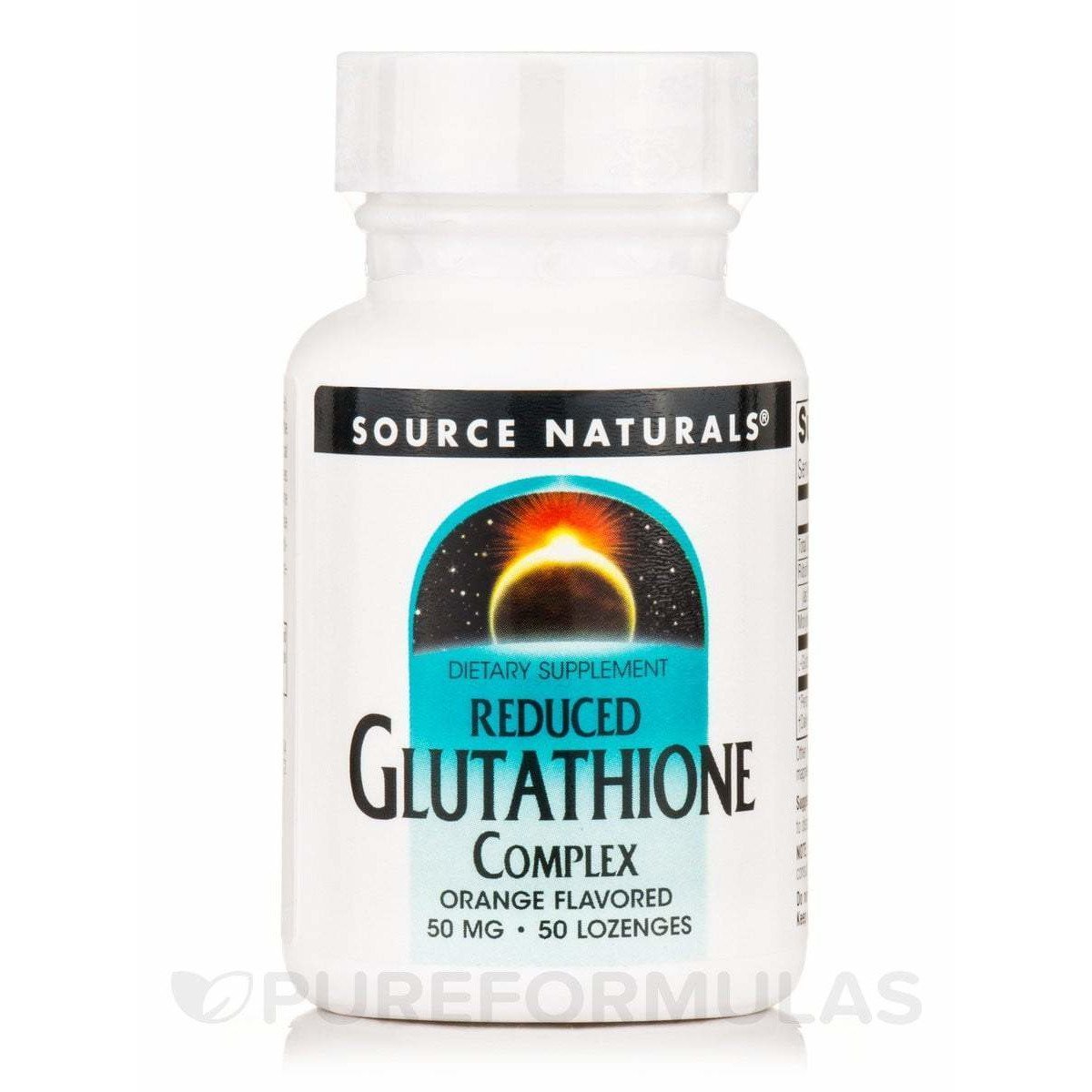 Reduced Glutathione Complex - Orange Flavored - 50mg - 50 Lozenges
