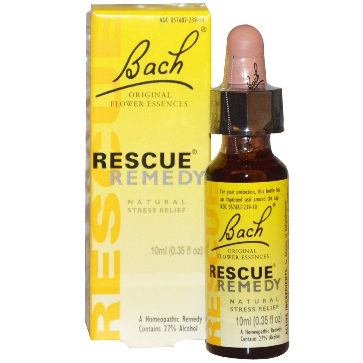 Rescue Remedy - Stress Remedy - Homeopathic Remedy - 10 ml