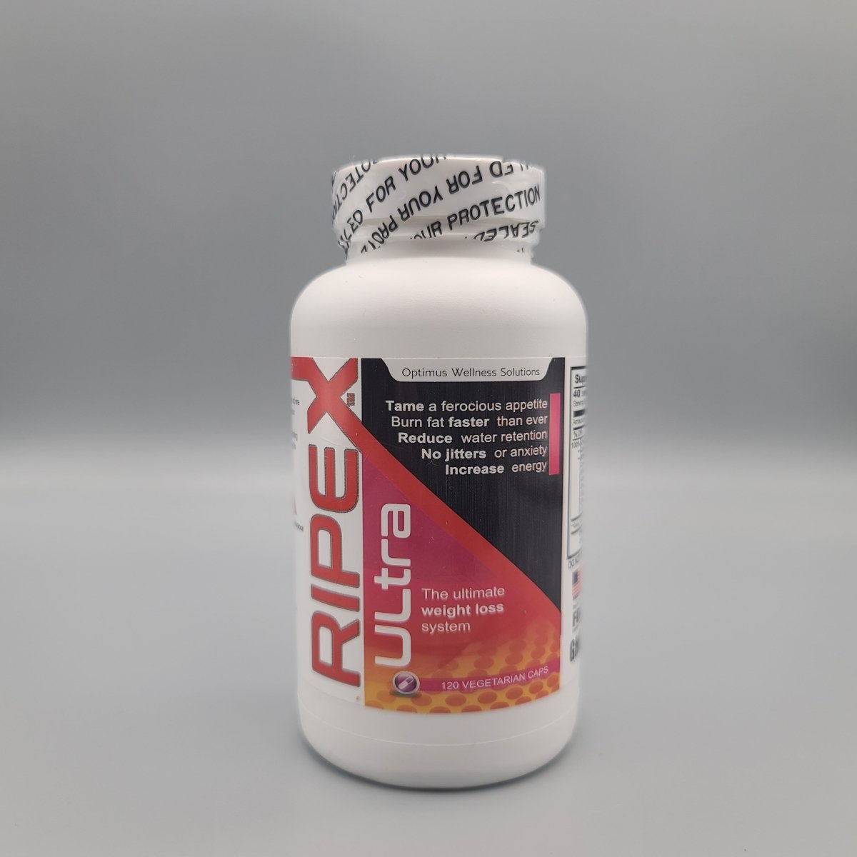 Ripex - Ultra - The Ultimate Weight Loss System - 120 Capsules