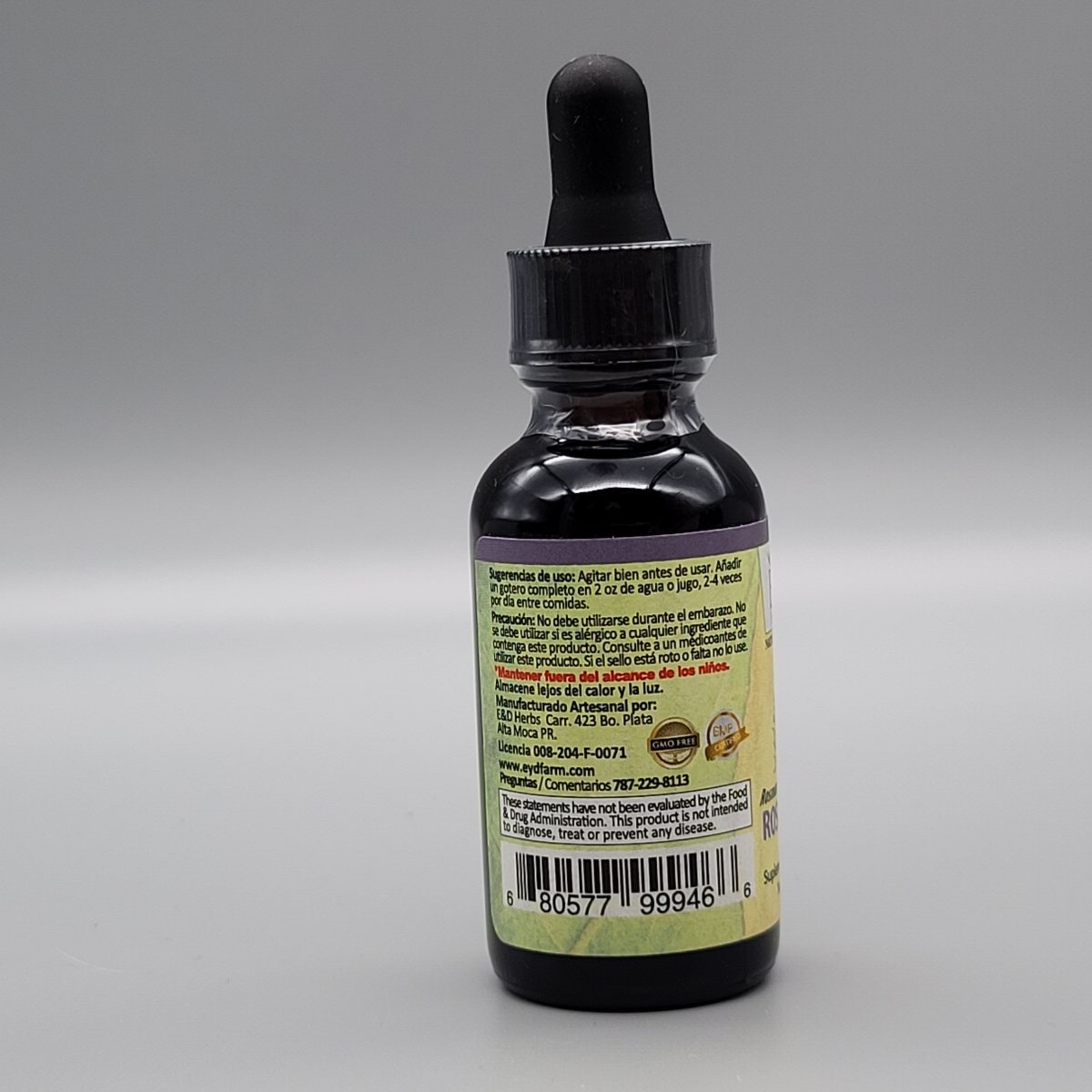 Rosemary - Liquido - Gotas - 1oz