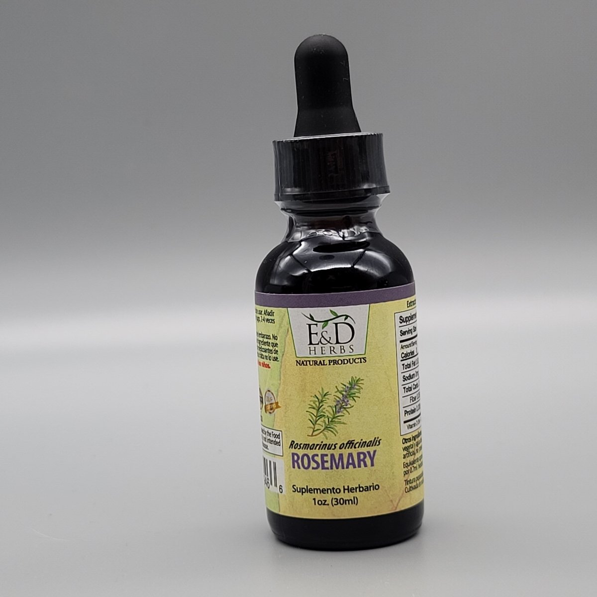 Rosemary - Liquido - Gotas - 1oz