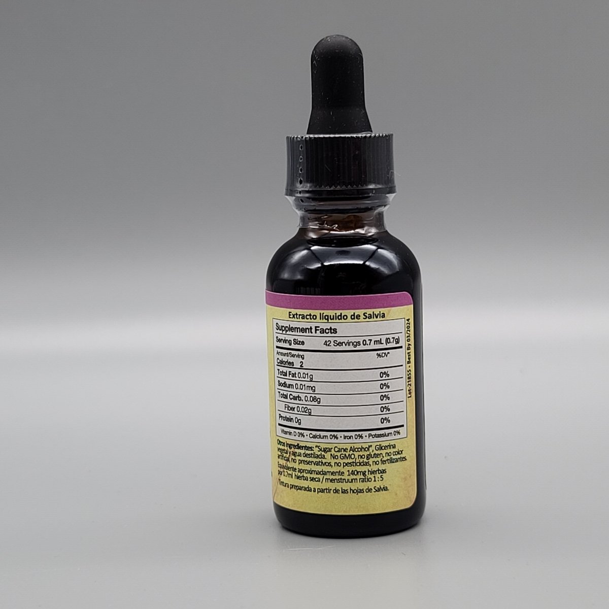 Salvia - Liquido - Gotas - 1oz