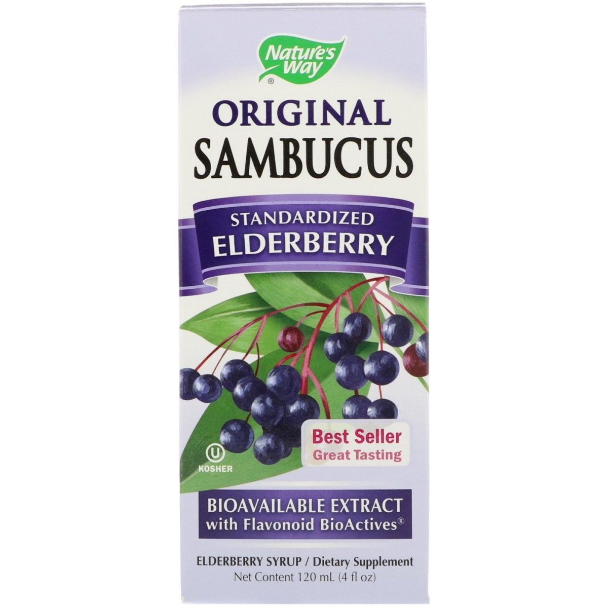 Sambucus Standardized Elderberry - Original Syrup - 4oz