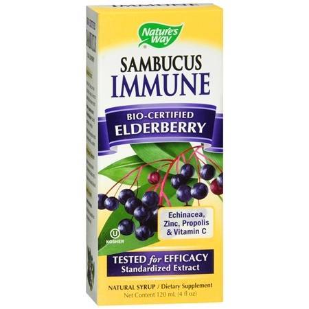 Sambucus - Standarized Elderberry - Inmune Syrup - 4oz